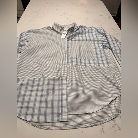 Abercrombie & Fitch oversized poplin button down - Picture 8 of 8